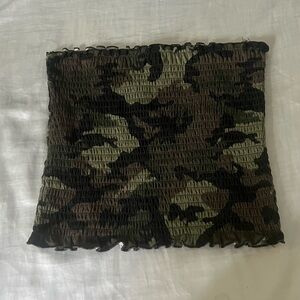 Camouflage Tube Top